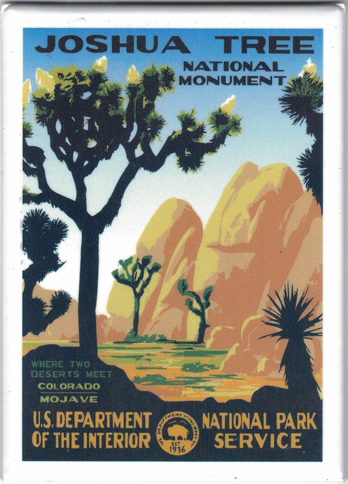 WPA Joshua Tree National Park Magnet – Joshua Tree National Park