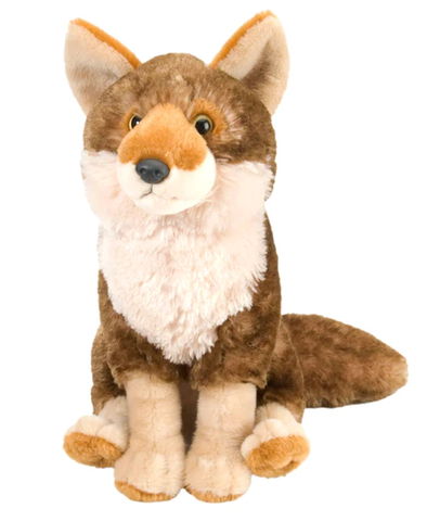 Adult Coyote Plush Toy