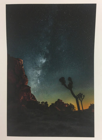 Hidden Valley Milky Way (2014) Note Card - Joshua Tree National Park Association