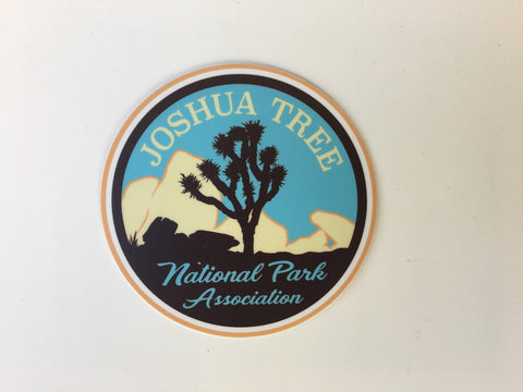 Joshua Tree National Park Association Logo Sticker - Joshua Tree National Park Association