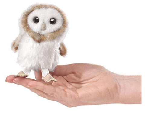 Folkmanis Barn Owl Finger Puppet - Joshua Tree National Park Association