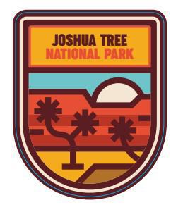 S08812 - Shield - Joshua Tree National Park - Sticker - Small
