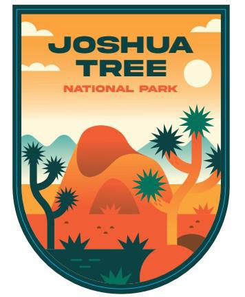 13236 - Gradient  - Joshua Tree - Sticker - Large
