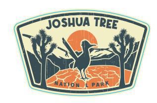 S09244 - 3 Color - Road Runner- Sticker - Small