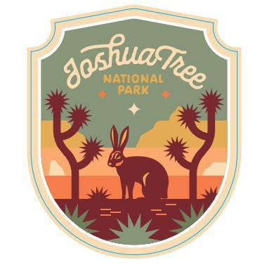 S08826 - Joshua Tree Jackrabbit - Sticker - Small