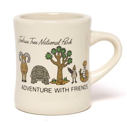 Parks Project Adventure w/ Friends Diner Mug