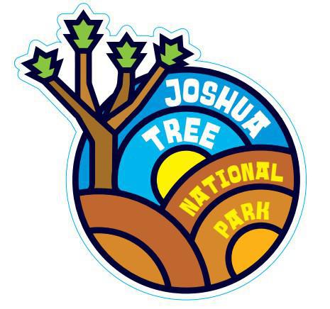 12587 - Sand - Joshua Tree - Sticker - Large