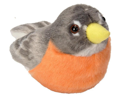 Singing Bird - American Robin Plush #18222