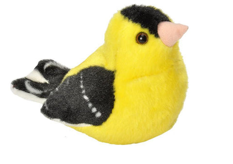 Singing Bird - American Goldfinch Plush #18223