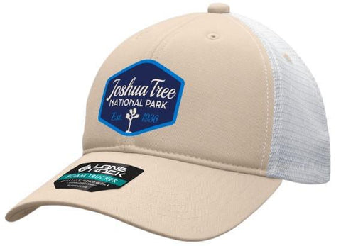 Joshua Tree National Park Cream Embroidered Hat