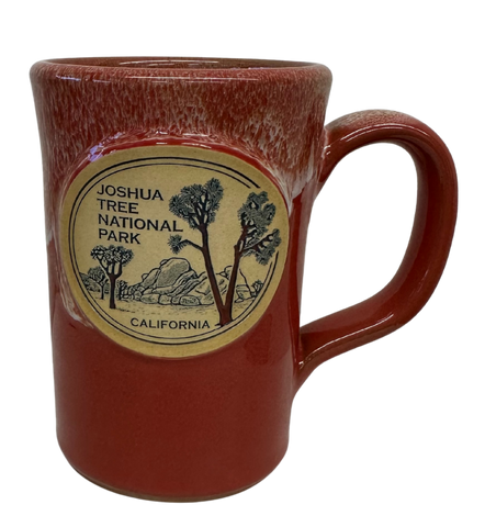 Deneen Pottery Coffee Mug - Coral