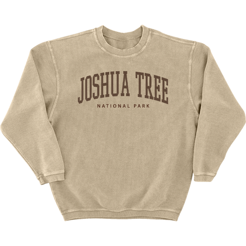 Joshua Tree Embroidered Crew - Khaki