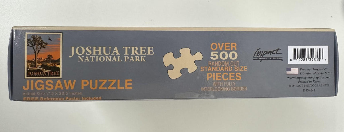 JTNP Hawk Puzzle 500pc – Joshua Tree National Park Association