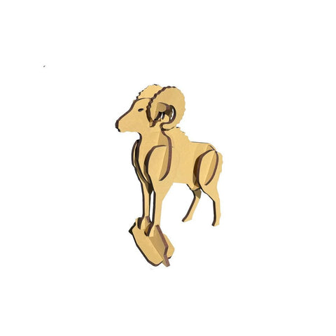 JT Wood Big Horn Sheep - Gold