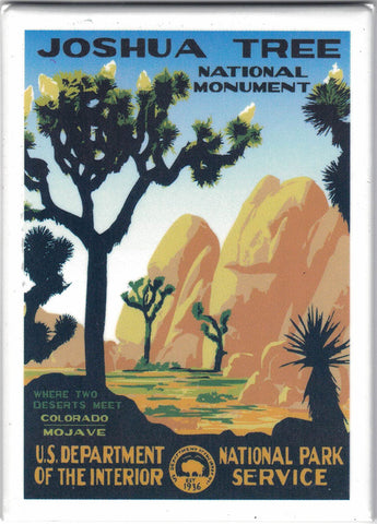 WPA Joshua Tree National Park Magnet