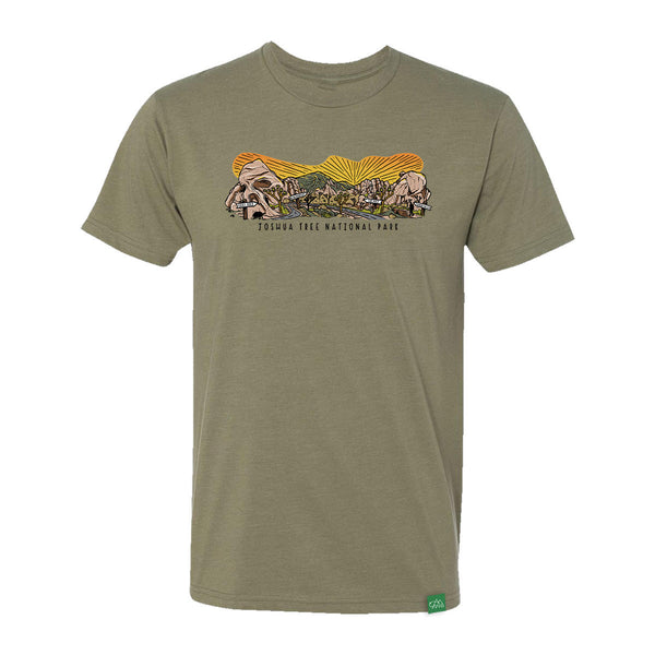 Tシャツ・カットソー LOW CLASSIC : 25SS / JOSHUA TREE T-SHIRT (DEEP CHARCOAL) navy_6155a385-63dd-4ea9-a408-