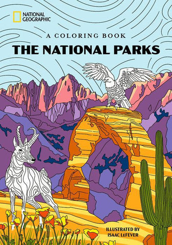 Nat Geo The National Parks Coloring Book