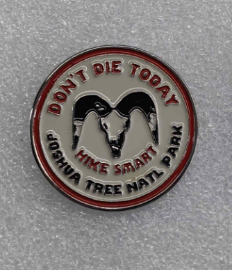 Don't Die Hike Smart Pin