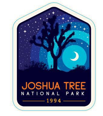 07858 -  Joshua Tree Night Sky - Sticker - Large