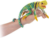 Folkmanis Collard Lizard Finger Puppet