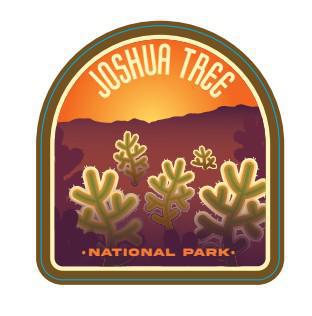 S08832 - Joshua Tree Cholla Garden - Sticker - Small