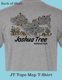 JT Topo Map T-shirt