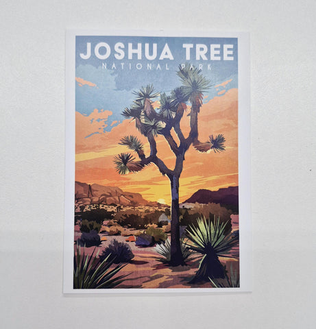 Retro Ranger Joshua Tree Postcard