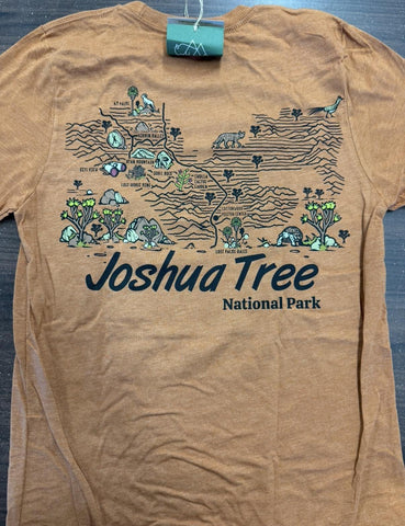 JT Topo Map T-shirt H-Autumn