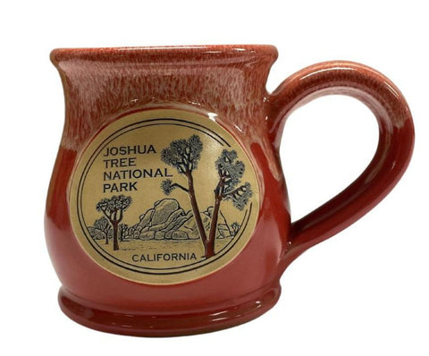 Deneen Pottery Coffee Mug - Coral
