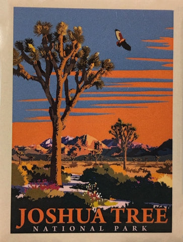 Joshua Tree Hawk Magnet - Joshua Tree National Park Association