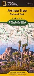 JTNP Trails Illustrated Topographic Map - Joshua Tree National Park Association